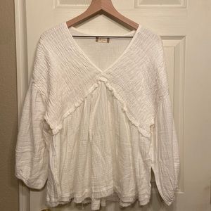Alger’s State White Blouse
